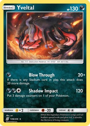 Yveltal (139/236) [Soleil et Lune : Esprits unifiés] 