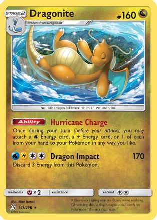 Dragonite (151/236) [Soleil et Lune : Esprits unifiés] 