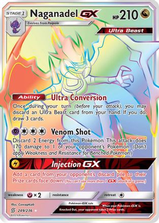 Naganadel GX (249/236) [Soleil et Lune : Esprits unifiés] 