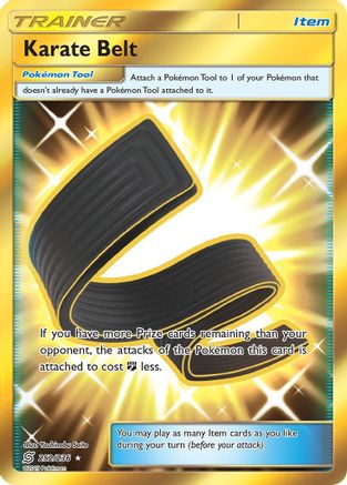 Karate Belt (Secret) 252/236 - [SM  Unified Minds] Holofoil