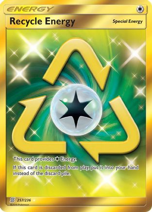 Recycle Energy (Secret) 257/236 - [SM  Unified Minds] Holofoil