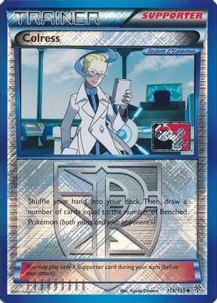 Colress - 118/135 (League Promo) - [League & Championship Cards] Reverse Holofoil