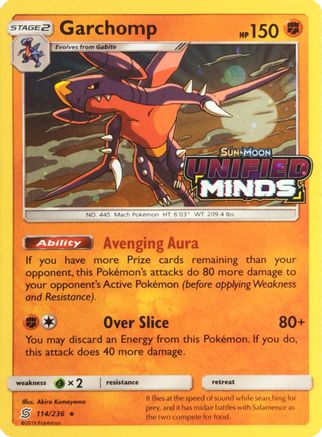 Garchomp - 114/236 (Cosmos Holo) 114 - [Miscellaneous Cards & Products] Holofoil