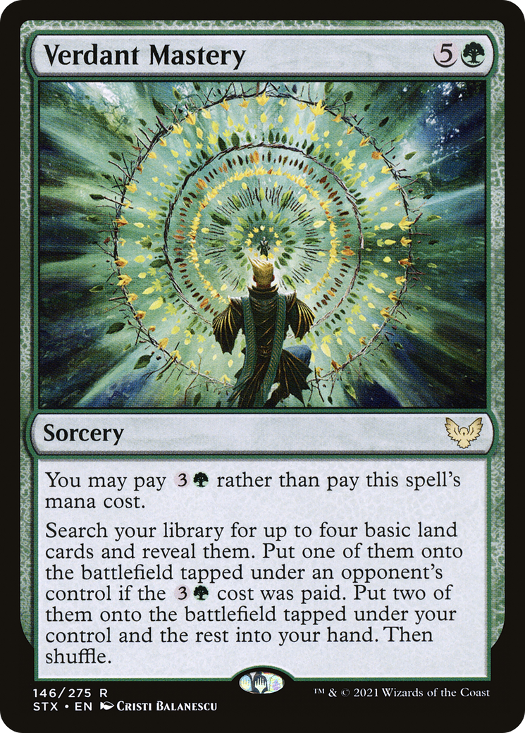Verdant Mastery (STX-146) - [Strixhaven: School of Mages]