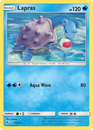 Lapras 17/68 - [Hidden Fates]