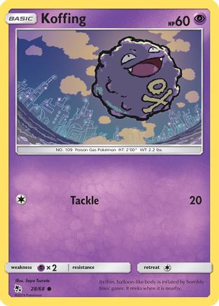 Koffing 28/68 - [Hidden Fates]