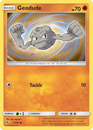 Geodude 33/68 - [Hidden Fates]