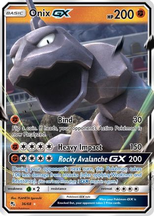 Onix GX (36/68) [Soleil et Lune : Destins cachés] 