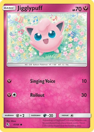 Jigglypuff 41/68 - [Hidden Fates]