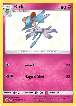 Kirlia SV35/94 - [Hidden Fates Shiny Vault] Holofoil