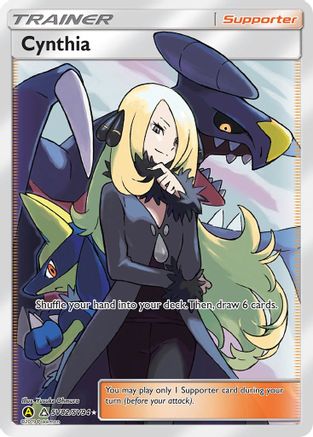 Cynthia (SV82/SV94) [Soleil et Lune : Destins cachés - Shiny Vault] 