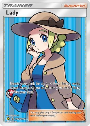 Lady (SV86/SV94) [Soleil et Lune : Destins cachés - Shiny Vault] 