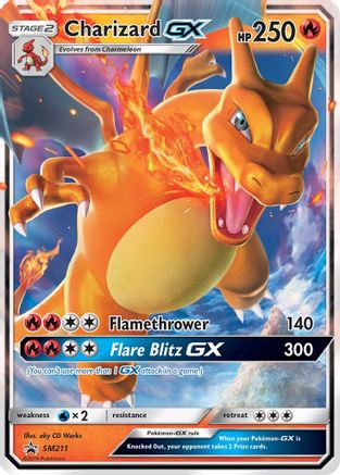 Charizard GX (SM211) [Soleil et Lune : Promos Black Star] 