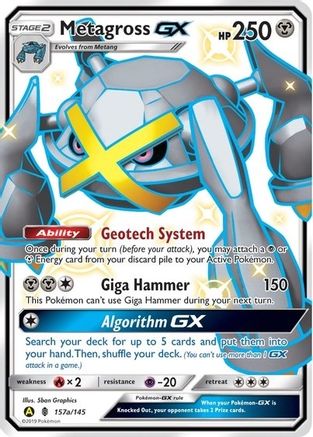 Metagross GX (157a/145) [Promotions artistiques alternatives] 