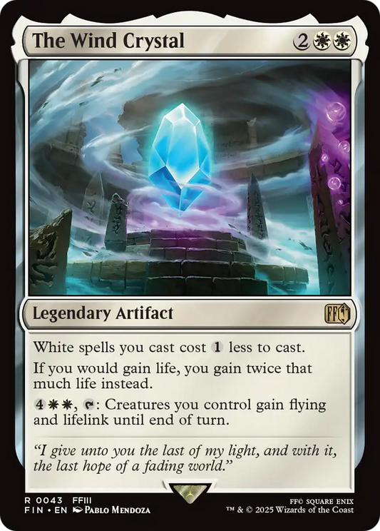 The Wind Crystal (FIN-043) - [FINAL FANTASY] Foil