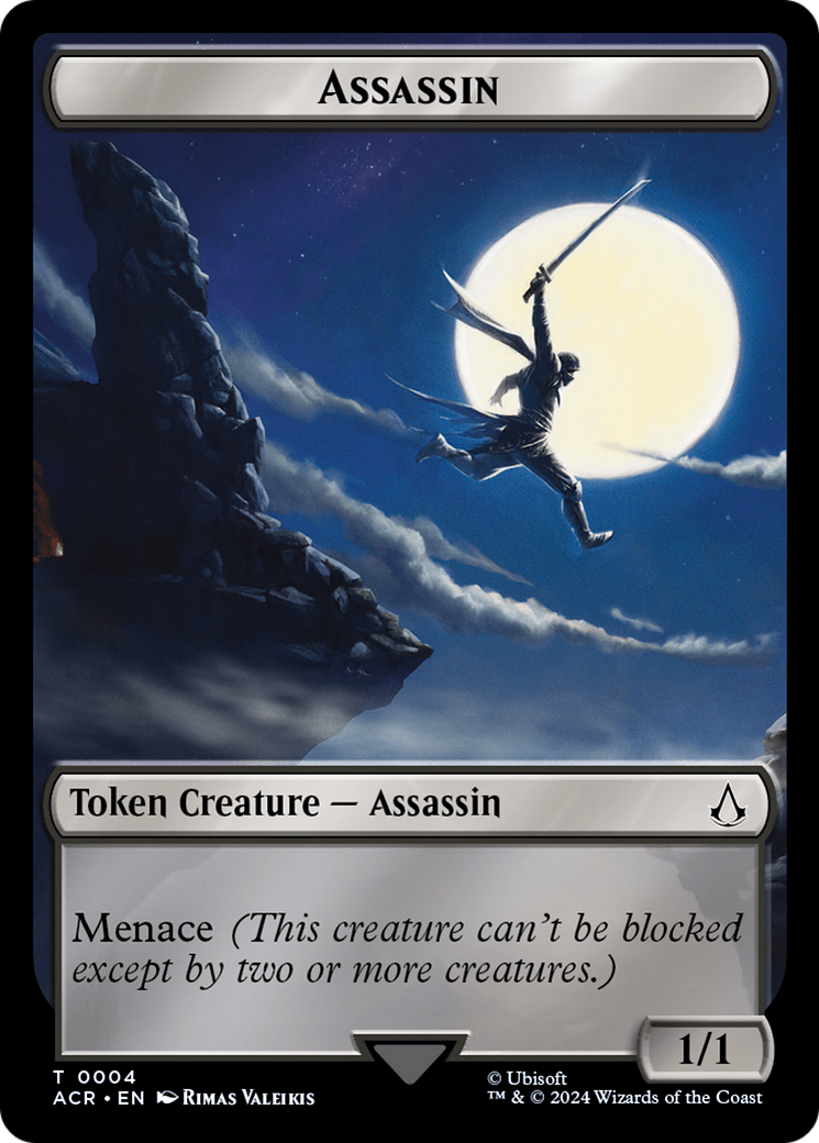Assassin (TACR-004) - [Assassin's Creed Tokens] Foil