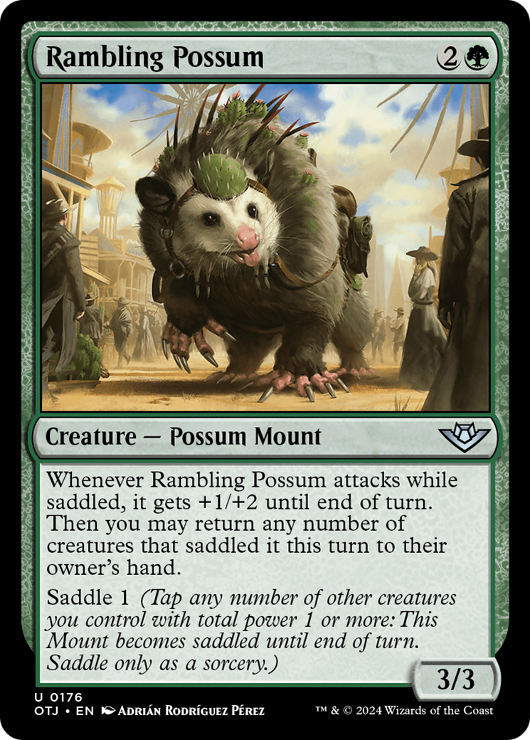 Rambling Possum (OTJ-176) - [Outlaws of Thunder Junction]