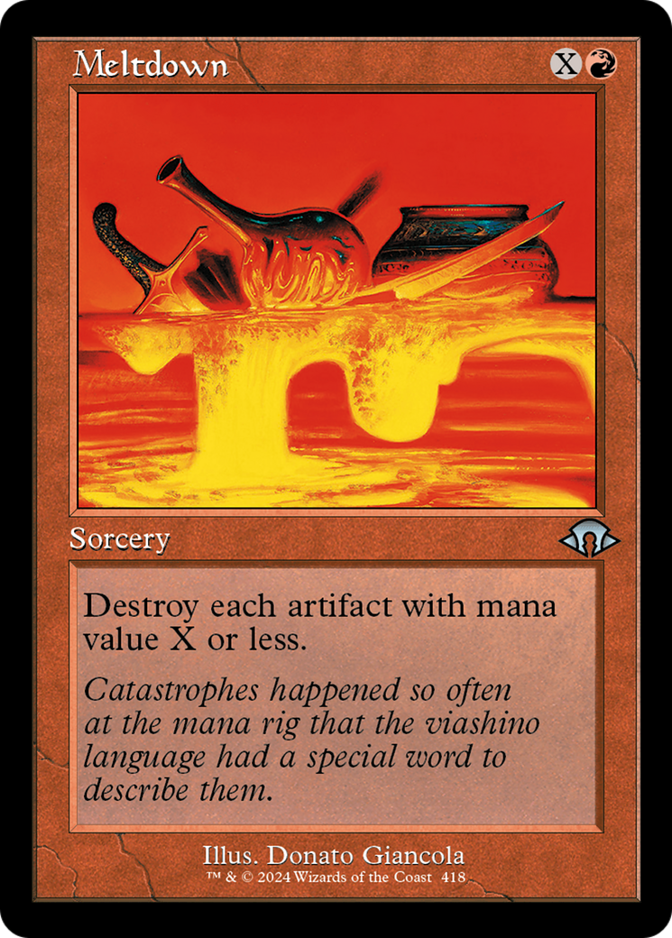 Meltdown (MH3-418) - [Modern Horizons 3] Foil