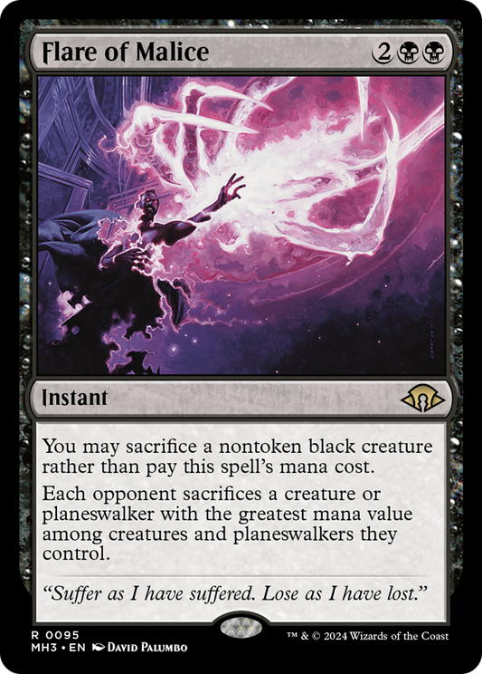 Flare of Malice (MH3-095) - [Modern Horizons 3] Feuille