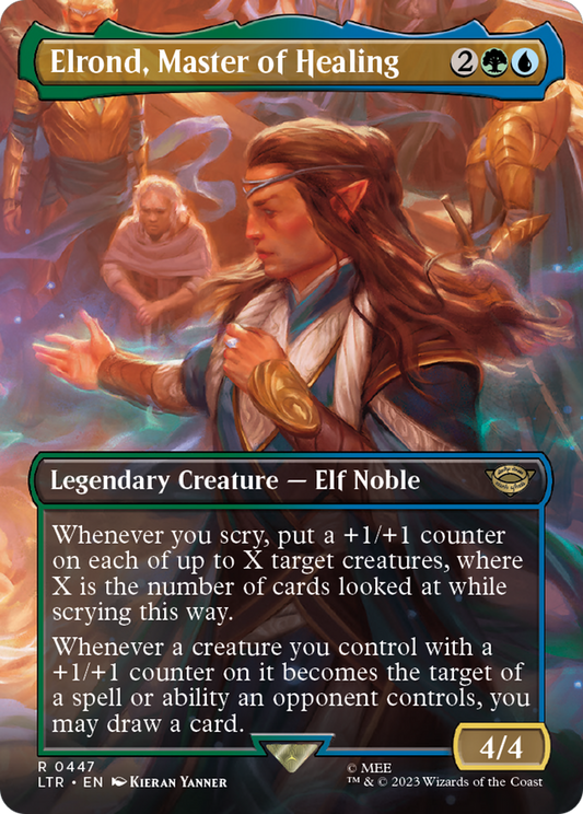 Elrond, Master of Healing (LTR-447) - [The Lord of the Rings: Tales of Middle-earth] (Borderless)