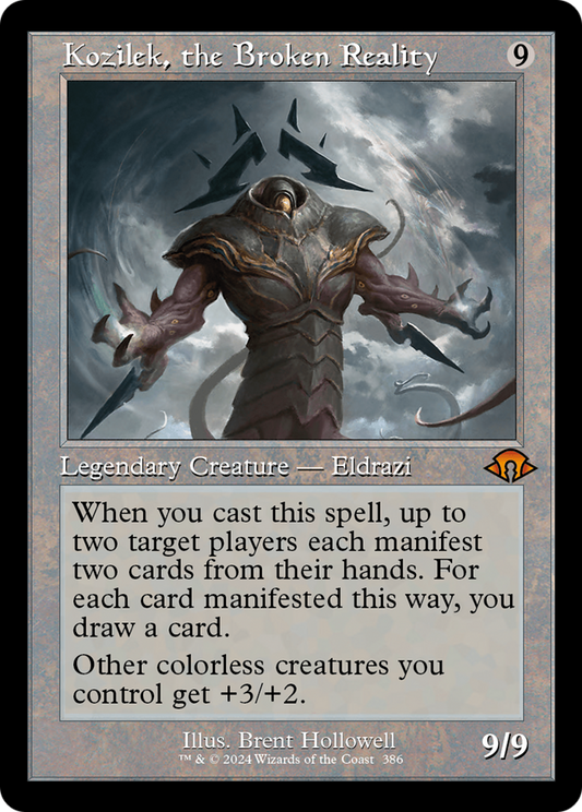Kozilek, la réalité brisée (MH3-386) - [Modern Horizons 3] Foil