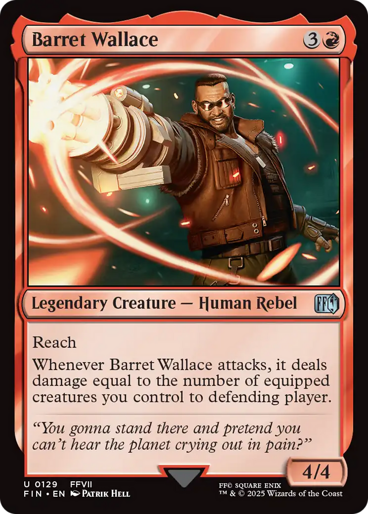 Barret Wallace (FIN-129) - [FINAL FANTASY]