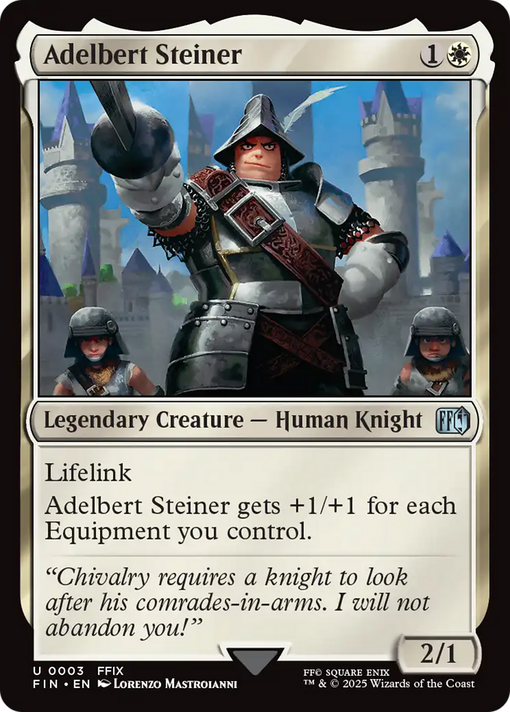 Adelbert Steiner (FIN-003) - [FINAL FANTASY] Foil