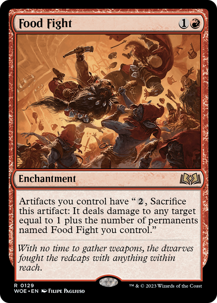 Food Fight (WOE-129) - [Wilds of Eldraine]
