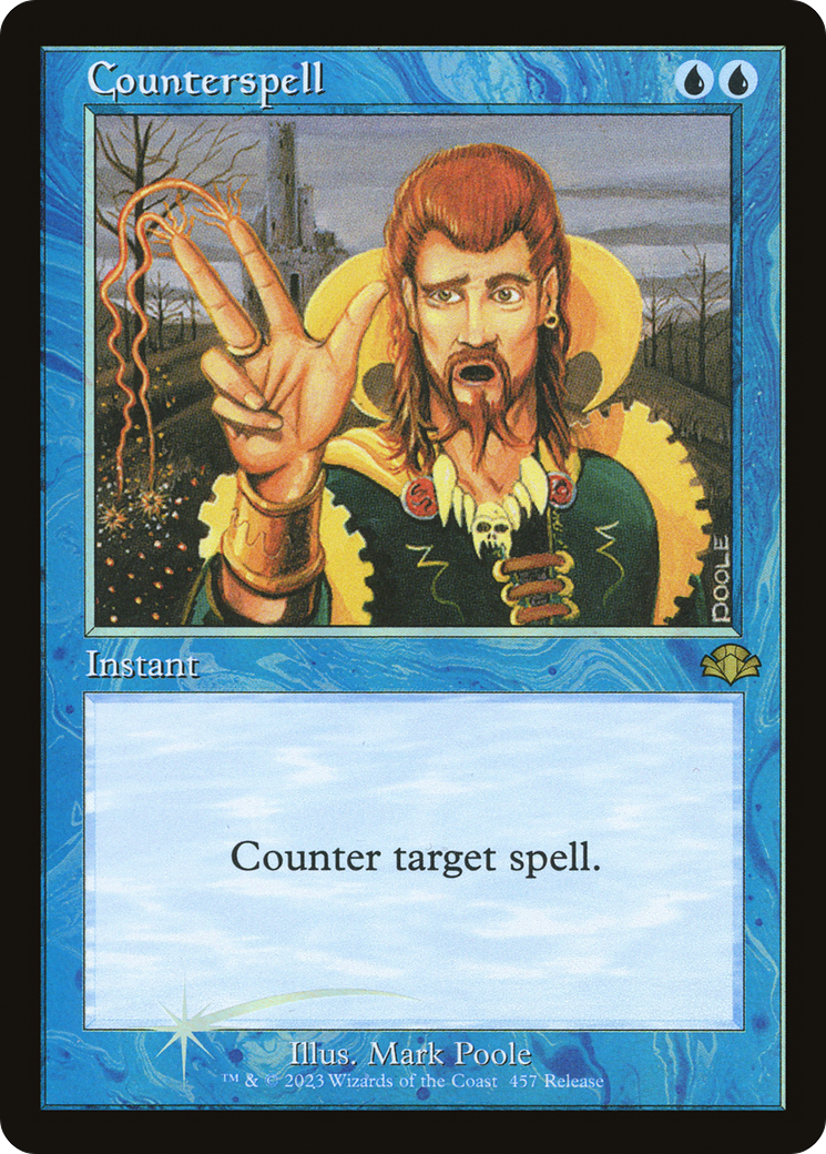 Counterspell (LARP-457) - [Dominaria Remastered] Foil