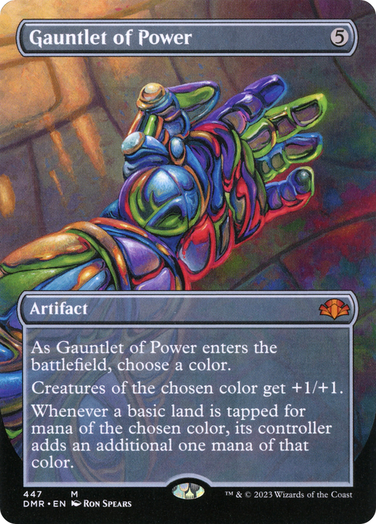 Gauntlet of Power (DMR-447) - [Dominaria Remastered] (Borderless)