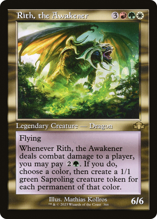 Rith, the Awakener (DMR-366) - [Dominaria Remastered] Foil
