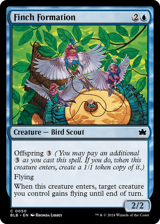 Finch Formation (BLB-050) - [Bloomburrow] Foil
