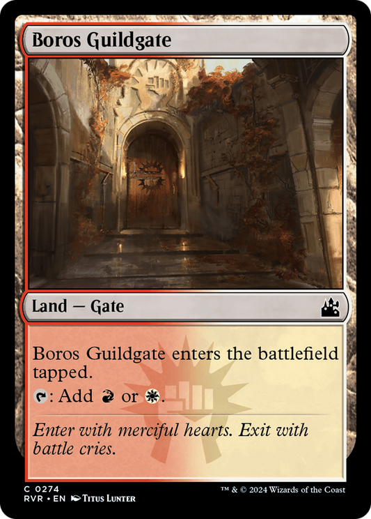 Boros Guildgate (RVR-274) - [Ravnica Remastered] Foil