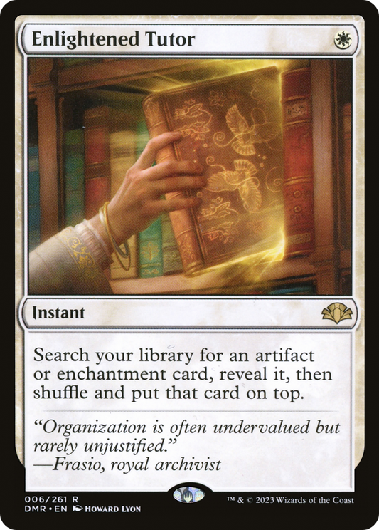 Enlightened Tutor (DMR-006) - [Dominaria Remastered] Foil