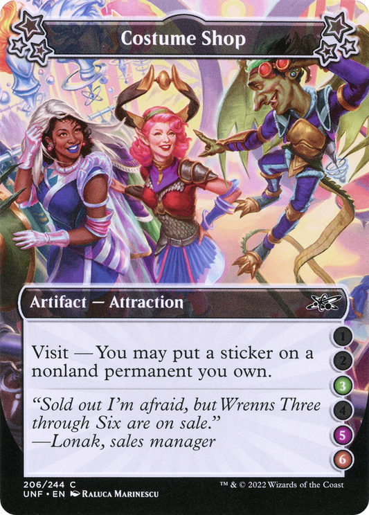 Costume Shop (UNF-206E) - [Unfinity] Foil