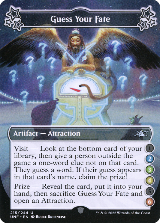 Guess Your Fate (UNF-215A) - [Unfinity] Foil