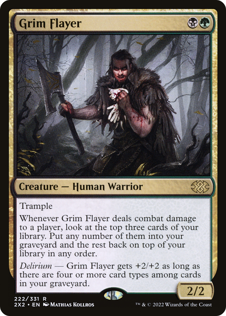 Grim Flayer (2X2-222) - [Double Masters 2022] Foil