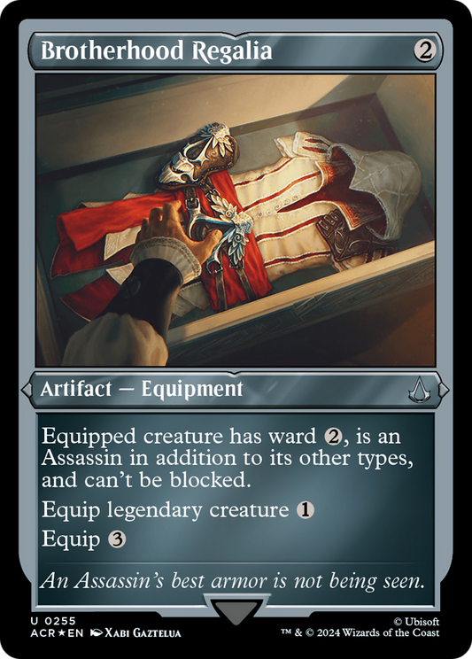 Brotherhood Regalia (ACR-255) - [Assassin's Creed] Etched Foil