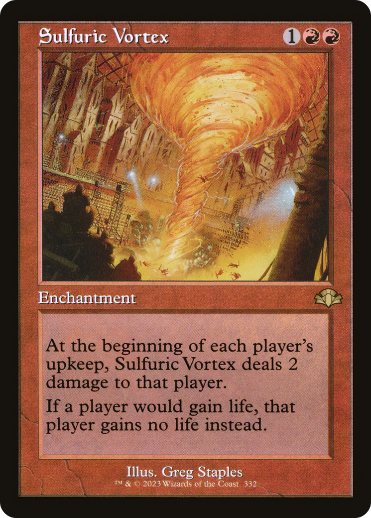 Sulfuric Vortex (DMR-332) - [Dominaria Remastered] Foil