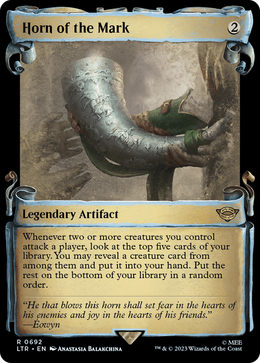Horn of the Mark (LTR-692) - [The Lord of the Rings: Tales of Middle-earth]: (Showcase) Foil