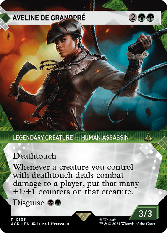 Aveline de Grandpré (ACR-135) - [Assassin's Creed]: (Showcase) (Borderless) Foil