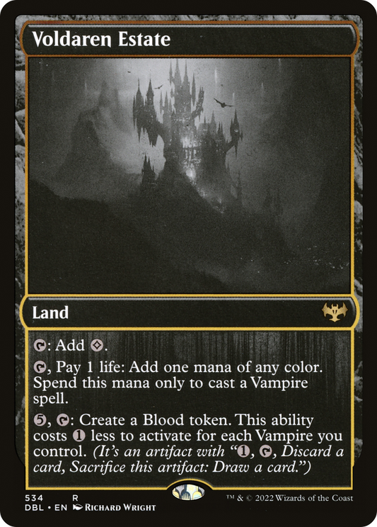 Voldaren Estate (DBL-534) - [Innistrad: Double Feature] Foil
