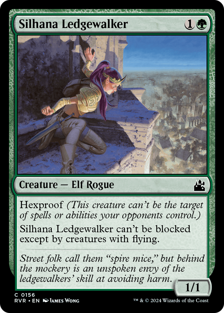 Silhana Ledgewalker (RVR-156) - [Ravnica Remastered]