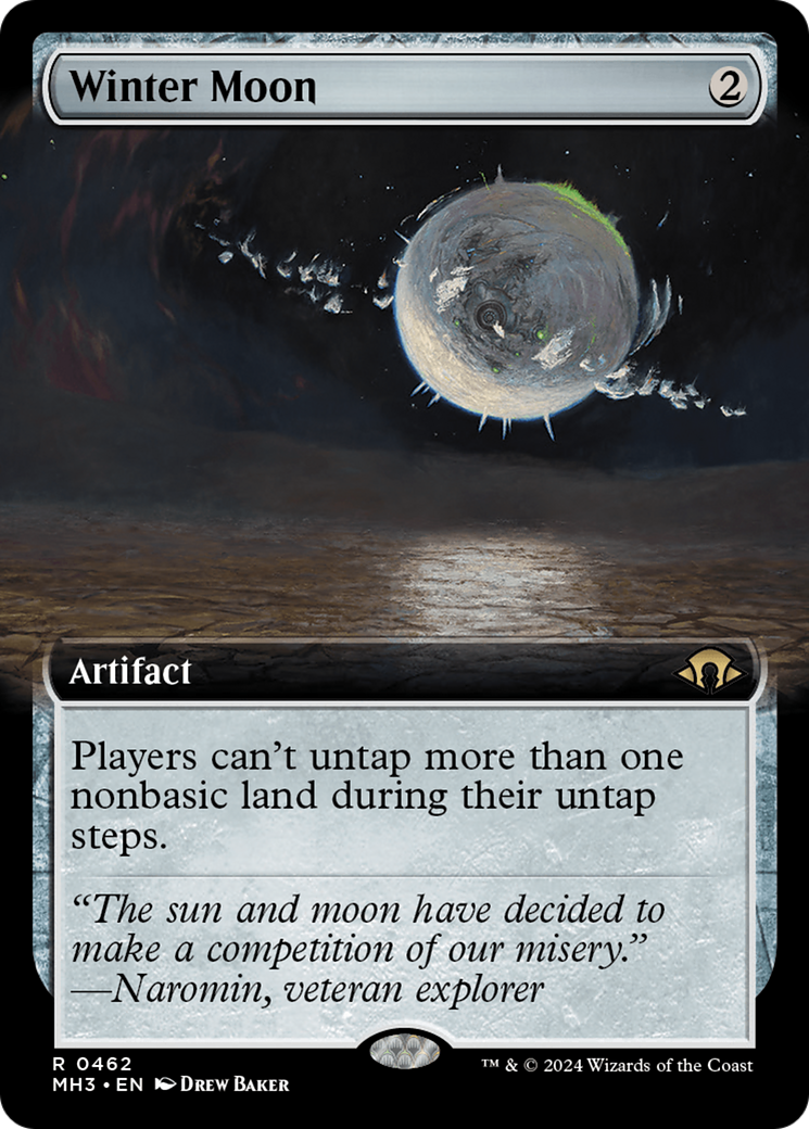 Lune d'hiver (MH3-462) - [Modern Horizons 3] : (Art étendu)