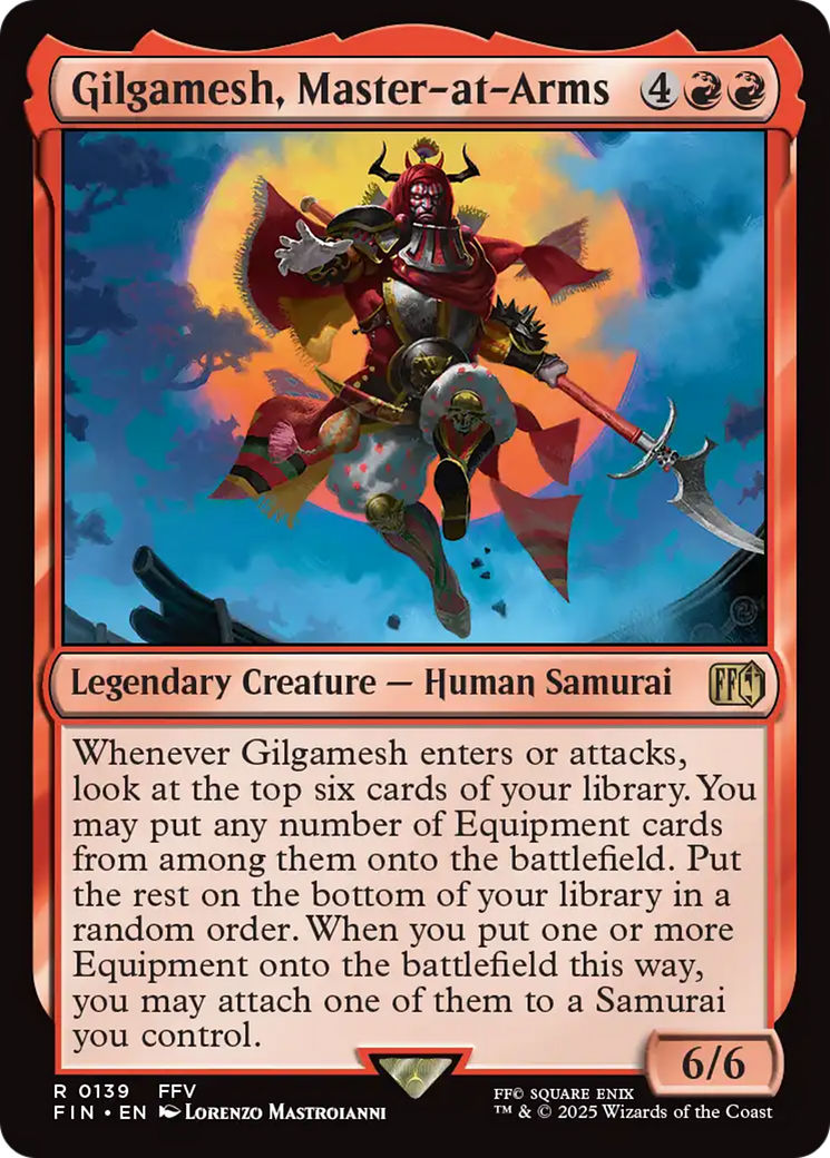 Gilgamesh, Master-at-Arms (FIN-139) - [FINAL FANTASY] Foil
