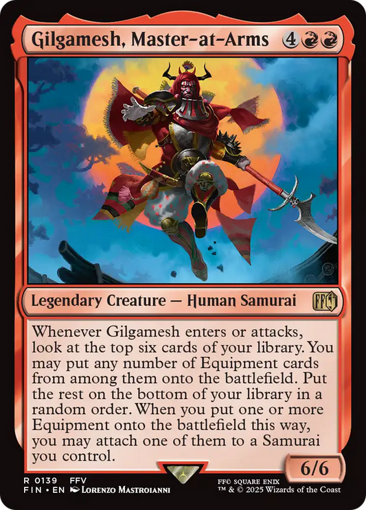 Gilgamesh, Master-at-Arms (FIN-139) - [FINAL FANTASY] Foil
