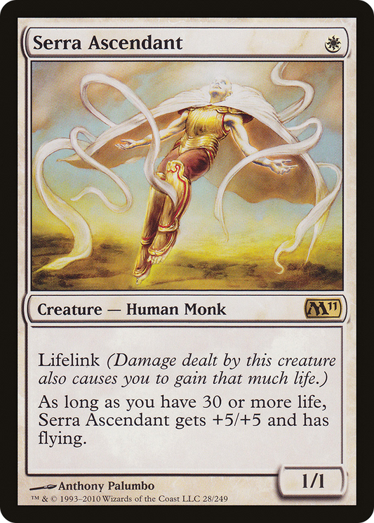 Serra Ascendant (M11-028) - [Magic 2011]