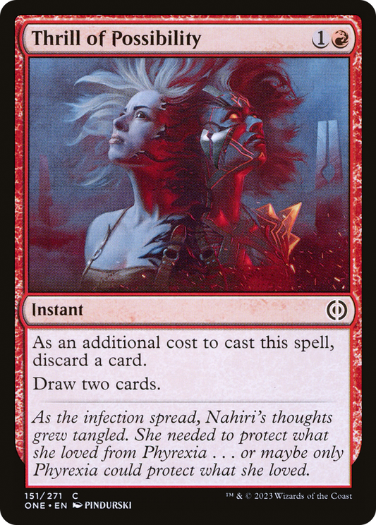 Thrill of Possibility (ONE-151) - [Phyrexia: All Will Be One] Foil