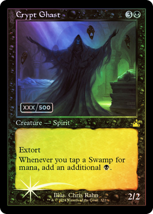Crypt Ghast (RVR-322Z) - [Ravnica Remastered] Foil