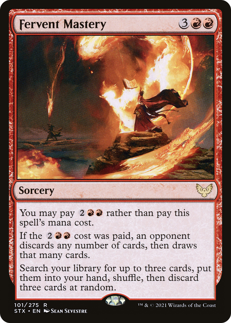 Fervent Mastery (STX-101) - [Strixhaven: School of Mages]
